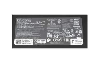 Acer Nitro V 16S AI (ANV16S-41) original cargador 135 vatios normal