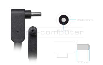 Acer Spin 3 (SP314-53N) original cargador 45 vatios EU wallplug
