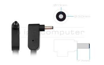 Acer TravelMate B5 (TMB514-31) original cargador 45 vatios