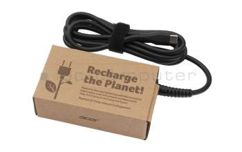 Acer TravelMate P6 (TMP614-73) original cargador USB-C 65 vatios pequeño