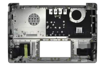 Alternativa para 90NB00L1-R31GE0 teclado incl. topcase original Asus DE (alemán) negro/plateado