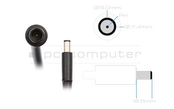 Alternativa para N7MWW cargador original Dell 180 vatios delgado