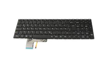 Alternativa para NS16TG teclado Medion DE (alemán) negro/negro con retroiluminacion
