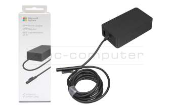 Alternativa para Q5N-00003 cargador original Microsoft 65 vatios redondeado (incluida la conexión USB)
