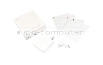 Apple A3429 (EMC 8937) original GaN-cargador USB-C 140 vatios blanca