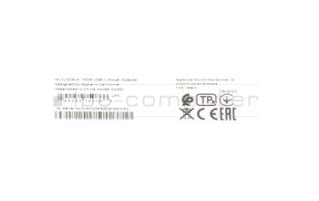 Apple A3429 (EMC 8937) original GaN-cargador USB-C 140 vatios blanca