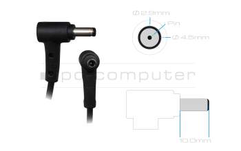 Asus F1704VA original cargador 45 vatios EU wallplug pequeño