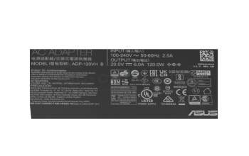 Asus N75SL original cargador 120 vatios filos