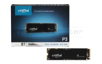Asus ROG MAXIMUS XIII HERO PCIe NVMe SSD Crucial P3 2TB (M.2 22 x 80 mm)