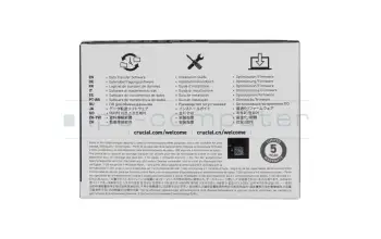 Asus ROG MAXIMUS XIII HERO PCIe NVMe SSD Crucial P3 2TB (M.2 22 x 80 mm)