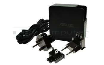 Asus U38N original cargador 65 vatios EU, UK, US wallplug