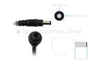 Asus VivoMini VC66C2 original cargador 120 vatios pequeño (diseño ligero y compacto)