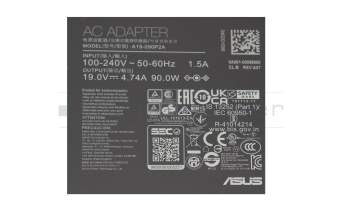 Asus X550LB original cargador 90 vatios