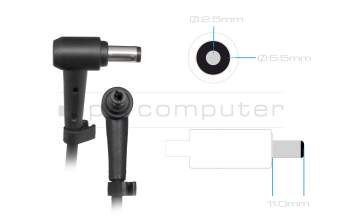 Asus X7BJF original cargador 120 vatios redondeado