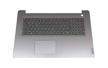 B203720B teclado incl. topcase original Lenovo DE (alemán) gris/canaso