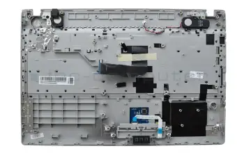 BA59-02942C teclado incl. topcase original Samsung DE (alemán) negro/plateado