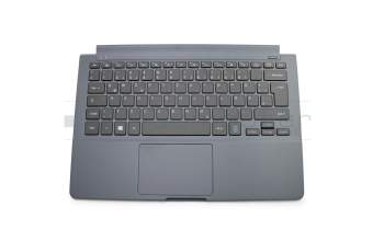BA61-01805D teclado incl. topcase original Samsung DE (alemán) negro/antracita con retroiluminacion