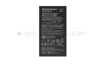 BCTA+71420-1700 cargador original Segway 71 vatios EU wallplug redondeado