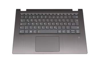 BFG10234001 teclado incl. topcase original Lenovo DE (alemán) gris/canaso con retroiluminacion
