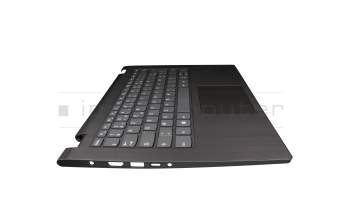 BFG10234001 teclado incl. topcase original Lenovo FR (francés) gris/canaso