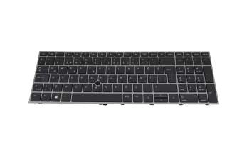BKSSCPA1M2HIA1Q teclado original HP TR (turco) negro/canosa con retroiluminacion y mouse-stick