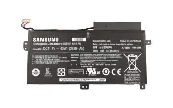 Batería 43Wh original para Samsung NP450R5G