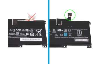 Batería 53,8Wh original para MSI Modern 15 A10RAS/A10M (MS-1551)