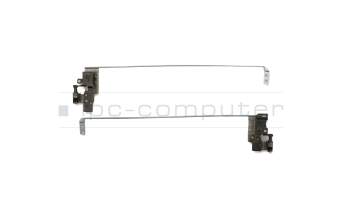 Bisagras derecha y izquierda para la pantalla (para cubiertas de aluminio) original para Lenovo ThinkPad 13 (20GJ)
