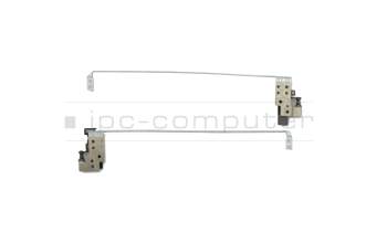 Bisagras derecha y izquierda para la pantalla (para cubiertas de aluminio) original para Lenovo ThinkPad 13 (20GJ)