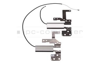 Bisagras derecha y izquierda para la pantalla Con antena original para Lenovo Yoga 730-13IKB (81CT)