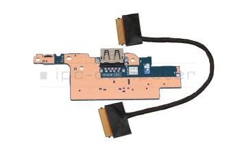 Botón de encendido / placa USB original para Lenovo Yoga C740-14IML (81TC)