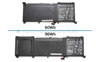 C41N1416-01 batería original Asus 60Wh