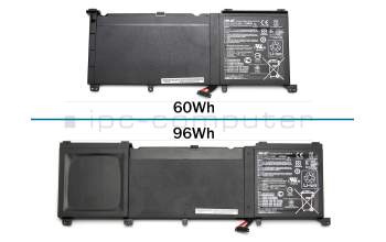 C41N1416-02 batería original Asus 96Wh