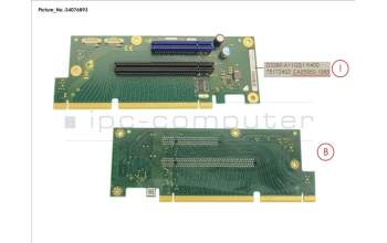 Fujitsu RISER1X16/8 D3390 para Fujitsu Primergy RX2540 M4