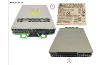 Fujitsu DX SPARE AC PSU FOR 2,5\"/3,5\" DE para Fujitsu Eternus DX8900 S4