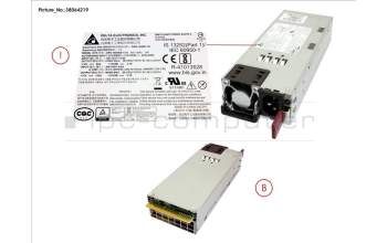 Fujitsu CA05973-7601 POWER SUPPLY