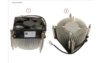 Fujitsu CA05973-7906 STANDARD FANSINK FOR UNDER 80W CPU