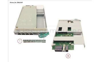 Fujitsu DX MR/HE SPARE CA FC 16G 4P WOSFP para Fujitsu Eternus DX8900 S4
