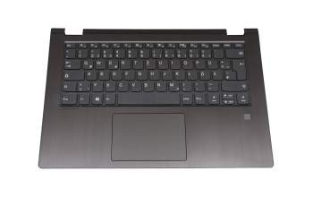 CE430TC14B0 teclado incl. topcase original Lenovo DE (alemán) gris/canaso
