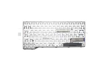 CP672160-XX teclado original Fujitsu DE (alemán) negro/negro/mate