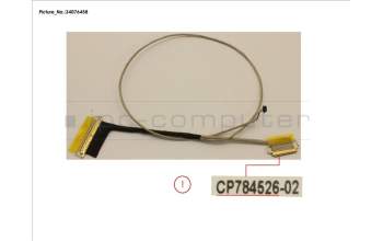 Fujitsu CP784526-XX CABLE, LCD (NON TOUCH, RGB CAM)