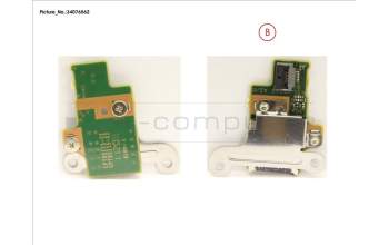 Fujitsu SUB BOARD, SIM CARD para Fujitsu LifeBook U9310