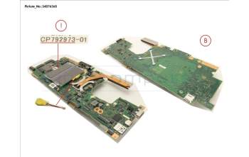 Fujitsu MAINBOARD ASSY I5 10310U para Fujitsu LifeBook U7410