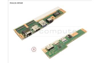 Fujitsu SUB BOARD, AUDIO/USB/LAN para Fujitsu LifeBook U7410