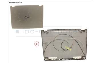 Fujitsu CP792993-XX LCD BACK COVER ASSY (W/ RGB CAMERA)