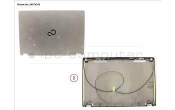 Fujitsu LCD BACK COVER ASSY para Fujitsu LifeBook U7510