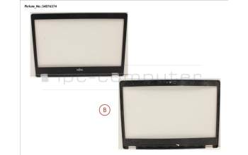 Fujitsu LCD FRONT COVER (W/O CAM) para Fujitsu LifeBook U7410