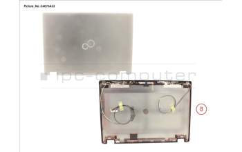 Fujitsu LCD BACK COVER ASSY (HD, W/ RGB CAMERA) para Fujitsu LifeBook E5410