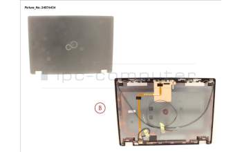 Fujitsu LCD BACK COVER ASSY(HD, W/ HELLO CAMERA) para Fujitsu LifeBook E5410