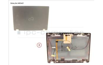 Fujitsu LCD BACK COVER ASSY(FHD, W/HELLO CAMERA) para Fujitsu LifeBook E5410